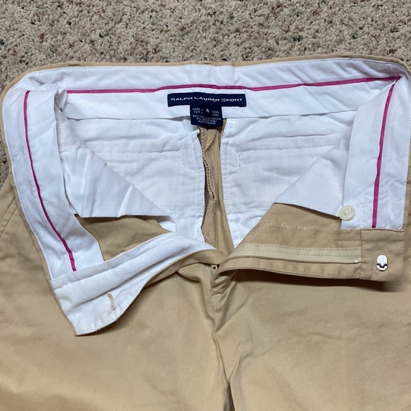 Ralph Lauren Sport size 4 khaki pants, new without tags! - Picture 2 of 2